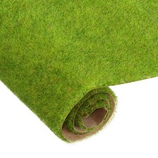 Artificial Grass Mat 10" x 10" Yellow Green Realistic Fake Turf 2pcs Artificial Grass price