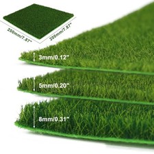 20x20cm Artificial Grass Mat Model Railway Diorama Lawn Scenery DIY Base Artificial Grass price