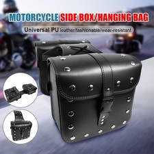 1 Pair Motorcycle Saddlebags PU Leather Motorbike Side Bags Travel Luggage Bags Motorcycle Bags price
