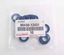 Genuine OEM Toyota Lexus Oil Pan Drain Plug Washer Gasket Set of 10 90430-12031 Pans price