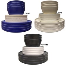 Member's Mark Lightweight Break Resistant Melamine Dinnerware Set, 12pc Dinnerware Set price