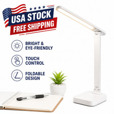 LED Desk Lamp Touch Sensor Reading Foldable Table Lamp Eye Caring Reading Light Table Lamp price