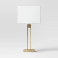 Window Pane Table Lamp with USB - Threshold Table Lamp price