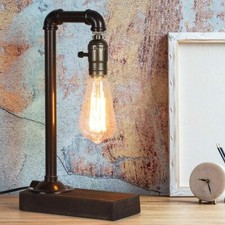 Vintage Table Lamp Beside Desk Lamp Nightstand Lamp Steam Punk Lamp Bedroom Dorm Table Lamp price