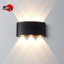 LED Wall Sconces Modern Indoor Outdoor Lamp White Up Down Wall Mount Lights Wall Sconces price