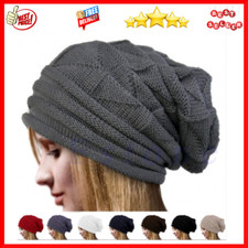 Women's Men Knit Slouchy Baggy Beanie Oversize Winter Hat Ski Fleece Slouchy Cap Women's Hat price