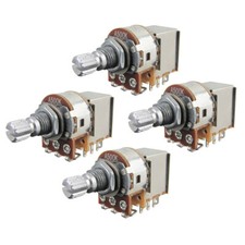 4pcs A500K Push Pull Pots Guitar Bass Tone Potentiometers 15mm Short Shaft Pots Pots price