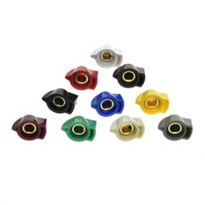 12-Pack 1/4" Vintage Raised Mini Chicken Head Knobs AMP Effect Pedal Pots Knobs Pots price