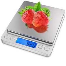 Digital Scale 3000g x 0.1g Jewelry Gold Silver Coin Gram Pocket Size Herb Grain Kitchen Scales price