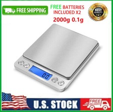 Digital Scale 2000g x 0.1g Jewelry Gold Silver Coin Gram Pocket Size Herb Grain Kitchen Scales price