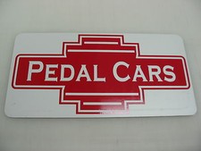 PEDAL CARS Metal Sign Pedal Cars price