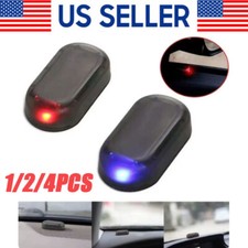 Car Alarm Warning Solar Flash LED Light Fake Security System Anti-theft Signa Car Alarm & Security price