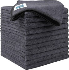 Microfiber Cleaning Cloth Towel Rag 12 Pack Car Detailing Polishing No Scratch Car Cleaning Cloths price