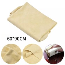 Natural Chamois Leather Car Cleaning Cloth  Wash Drying Towel Absorbent Rag US Car Cleaning Cloths price