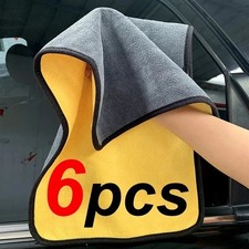 Thick Microfiber Car Cleaning Towel Soft Double Layer Drying Cloth Auto Wash Rag Car Cleaning Cloths price