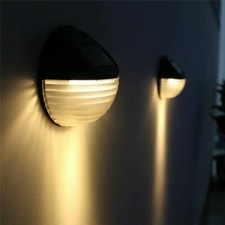 LED Solar Wall Fence Lights Lamp Waterproof Outdoor Garden Pathway Spot Lighting Outdoor Lighting price