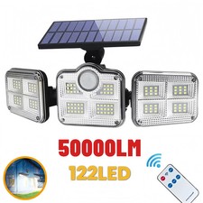 50000LM Sensor Solar Security Lights 3 Head Motion Lights Security Lamp Outdoor Outdoor Lighting price