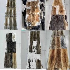 Luxury Genuine Real Rabbit Fur Skin Throw Warm Soft Bedspread Blanket Sofa Bed Blanket price