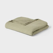 TENCEL Lyocell Waffle Bed Blanket - Threshold Blanket price