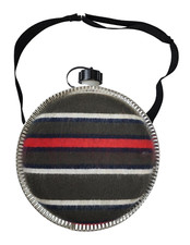 4 Qt Stansport Round Canteen Blanket Lined with Shoulder Strap- New*mocinc.1982* Blanket price