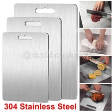 Titanium Cutting Board Double-Sided Chopping Board for Camping Kitchen 3 Size US Cutting Boards price