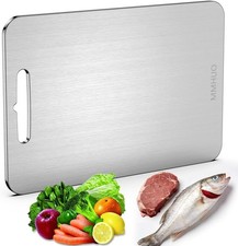 304 Stainless Steel Cutting Board Double Sided Dishwasher Safe 13.4"x9" Cutting Boards price