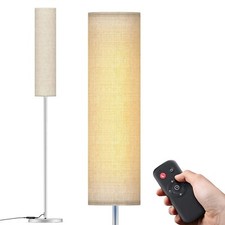 LED Floor Lamp for Living Room w/Fabric Lamp Shade 65" Dimmable Remote Control Floor Lamp price