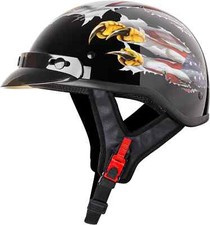Cartman Cruiser Scooter Motorcycle Half Face Helmet DOT Approved OPEN BOX LARGE Motorcycle Helmets price
