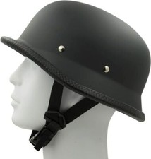 German Novelty Flat Black Helmet With Q-Release Motorcycle Helmets price