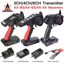 AUSTAR RC Transmitter Receiver 2.4G 3CH 4CH 6CH Kit for RC 1/10 1/8 Car Car Transmitters price