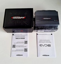 Soundigital 400.4 EVO 6.0 4-Channel Digital Amplifier – 400W RMS – 4 Ohm Car Amplifiers price