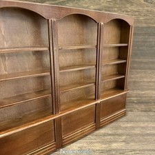1:12 Scale Display Cabinet Bookshelf Bookcase Dollhouse Miniatures Library Bookcase price