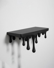 Melting Wall Shelf Dripping Modern Shelf Home Decor Wall Floating (choose Color) Bookcase price