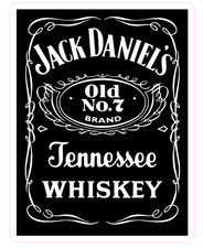 Jack Daniels Logo Vinyl Sticker - Waterproof, Multiple Sizes Available Jack price