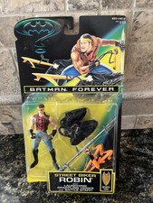 Kenner Batman Forever Robin Street Biker Action Figure, Boxed w/ Accessories Motorcycle Rider Protective Accessories price