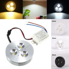 3W Kitchen LED Under Cabinet Lighting Kit Puck Lamp Bulb Energy Saving AC85-265V Energy-Saving Bulb price