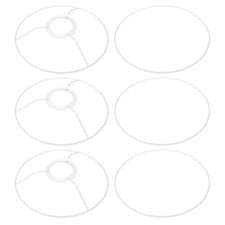 3pcs 7" E26 E27 Lamp Shade Ring Frame Lampshade Holder Wire Frame Drum Ring Lampshade price
