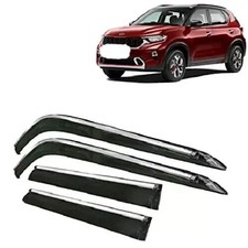 Car Wind Deflectors Rain Guard Door Visors for Kia Sonet, Model Year : 2020 (4pc Car Wind Deflectors price