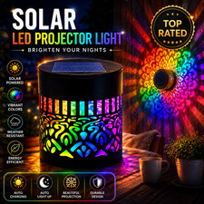 Solar Mandala Mosaic Lights 7 Color Changing Outdoor Solar Fence Decor Lamp Decorative Lamp price