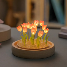 Flower Night Light Handmade DIY Bedside Lamp LED Night Lamp Bedroom Decor Decorative Lamp price