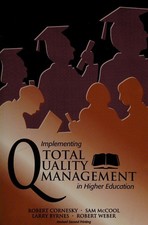 Implementing Total Quality Management in Higher Education Paperba Education Management price