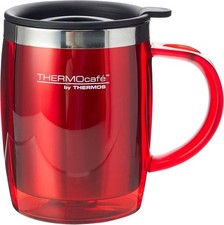 THERMOS Thermocafe Plastic Outer Desk Mug 450ml RED AUTHENTIC Thermoses price