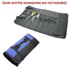 Blue Car Tool Roll Bag Pouch Screwdrivers Toolkit Storage Mini Pliers Workbag Car Tool Kits and Bags price