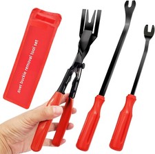 3 Pcs Auto Clip Pliers Set and Fastener Remover, Car Pry Tool Kit w Storage Bag Car Tool Kits and Bags price