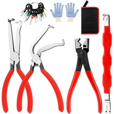 7 Pcs Electrical Disconnect Pliers and Terminal Pin Removal Tool Set for Cars... Car Tool Kits and Bags price