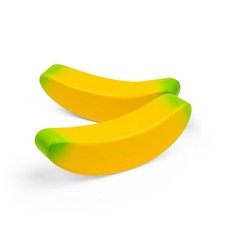 Bigjigs Toys Wooden Play Food Banana (Pack of 2) Pretend Roleplay Kitchen Wooden Toys price