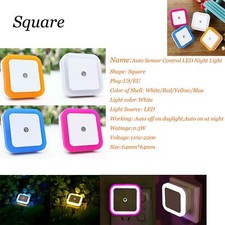 Plug-in Auto Light Sensor Control LED Night Light Bulbs Lamp For Bedroom Kitchen Night Light price