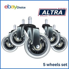 Set of 5 Office Chair Rollerblade Wheels Caster Heavy Duty 3 inch Office Chair price
