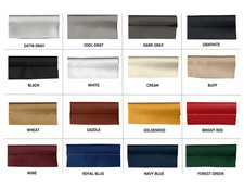 FOREST GREEN VINYL HEADLINER WINDLACE / SOLD BY THE FOOT / NEW / MADE IN USA Headliner Trim price