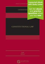 Constitutional Law [Connected - Hardcover, by Erwin Chemerinsky - Very Good Constitutional Law price